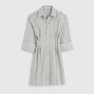 Madewell Tucked Mini Shirtdress